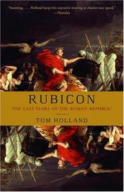 Cover of: Rubicon: The Last Years of the Roman Republic