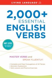 Cover of: 2000 Essential English Verbs