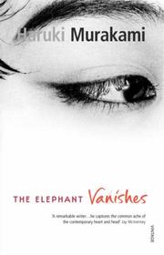 Cover of: The Elephant Vanishes by 村上春樹
