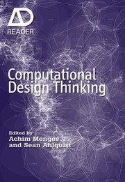 Computational Design Thinking by Sean Ahlquist