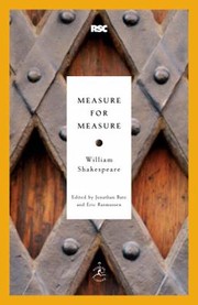 Cover of: Measure For Measure