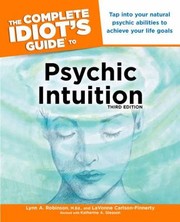 Cover of: The Complete Idiots Guide To Psychic Intuition