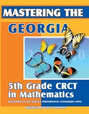 Cover of: Mastering The Georgia 5th Grade Crct In Mathematics