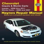 Chevrolet Impala Monte Carlo Automotive Repair Manual by John Harold Haynes