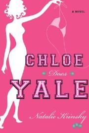 Chloe does Yale by Natalie Krinsky