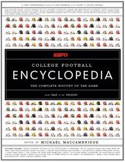 ESPN College Football Encyclopedia by Michael Maccambridge