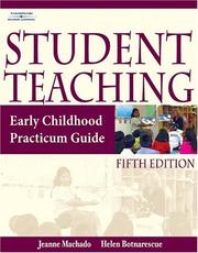 Cover of: Student teaching by Jeanne M. Machado