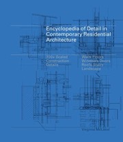 Encyclopedia Of Detail In Contemporary Residential Architecture by Virginia McLeod