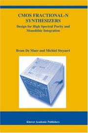 Cover of: CMOS Fractional-N Synthesizers: Design for High Spectral Purity and Monolithic Integration (The Springer International Series in Engineering and Computer Science)