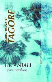 Cover of: Gitanjali (Song Offerings) by Rabindranath Tagore