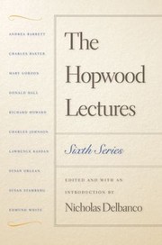 Cover of: The Hopwood Lectures Sixth Series