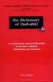 Cover of: The Dictionary of Bullshit
