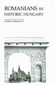Cover of: Romanians In Historic Hungary
