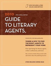 Cover of: 2010 Guide To Literary Agents