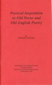 Cover of: Poetical Inspiration In Old Norse And Old English Poetry