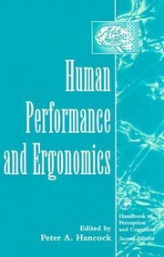 Cover of: Human Performance And Ergonomics