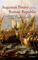 Cover of: Augustan Poetry And The Roman Republic