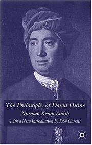 The philosophy of David Hume : a critical study of its origins and central doctrines