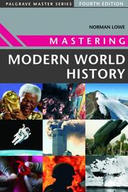 Cover of: Mastering modern world history