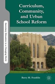 Cover of: Curriculum Community And Urban School Reform