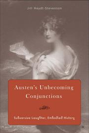 Austen's unbecoming conjunctions : subversive laughter, embodied history