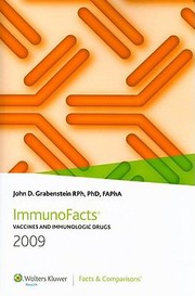 Cover of: Immunofacts Vaccines And Immunologic Drugs 2009