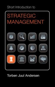 Cover of: Short Introduction To Strategic Management by 