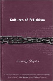 Cover of: Cultures of Fetishism