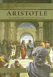 Cover of: Aristotle: pioneering philosopher and founder of the Lyceum
