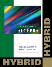 Cover of: Intermediate Algebra Hybrid