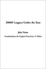 Cover of: 20000 Leagues Under the Seas by Jules Verne