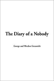 Cover of: The Diary of a Nobody by George Grossmith, Weedon Grossmith