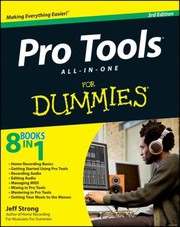 Pro Tools Allinone For Dummies by Jeff Strong