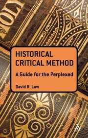 Cover of: Historical Critical Method A Guide For The Perplexed