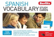 Cover of: Berlitz Spanish Vocabulary Study Cards
            
                Berlitz Study Cards