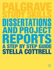 Cover of: Dissertations And Project Reports A Step By Step Guide by 