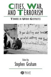 Cities, war, and terrorism : towards an urban geopolitics