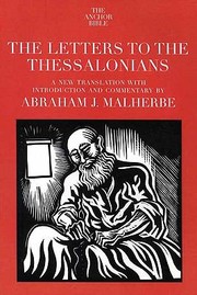 Cover of: The Letters To The Thessalonians