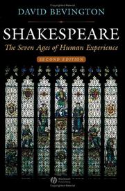 Cover of: Shakespeare: the seven ages of human experience