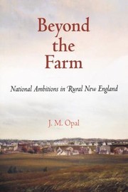 Cover of: Beyond The Farm National Ambitions In Rural New England