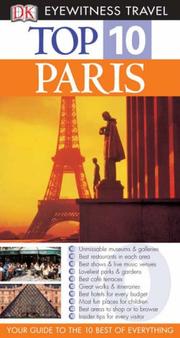 Cover of: Paris (Eyewitness Top Ten Travel Guides)