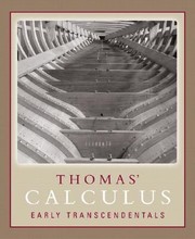 Cover of: Thomas Calculus Early Transcendentals Single Variable Chapters 111