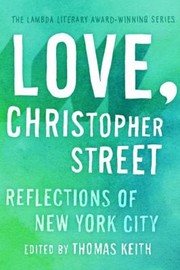 Cover of: Love Christopher Street Reflections Of New York City