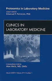 Cover of: Proteomics In Laboratory Medicine