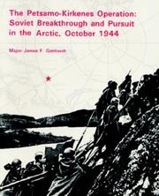Cover of: The Petsamo-Kirkenes Operation