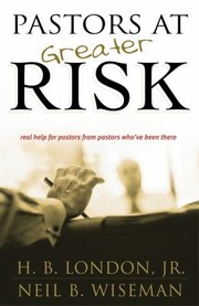 Cover of: Pastors At Greater Risk