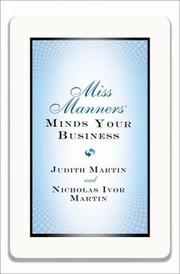 Cover of: Miss Manners Minds Your Business