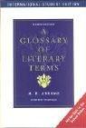 A glossary of literary terms