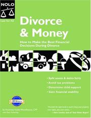 Cover of: Divorce & Money: How to Make the Best Financial Decisions During Divorce