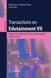 Cover of: Transactions On Edutainment Vii